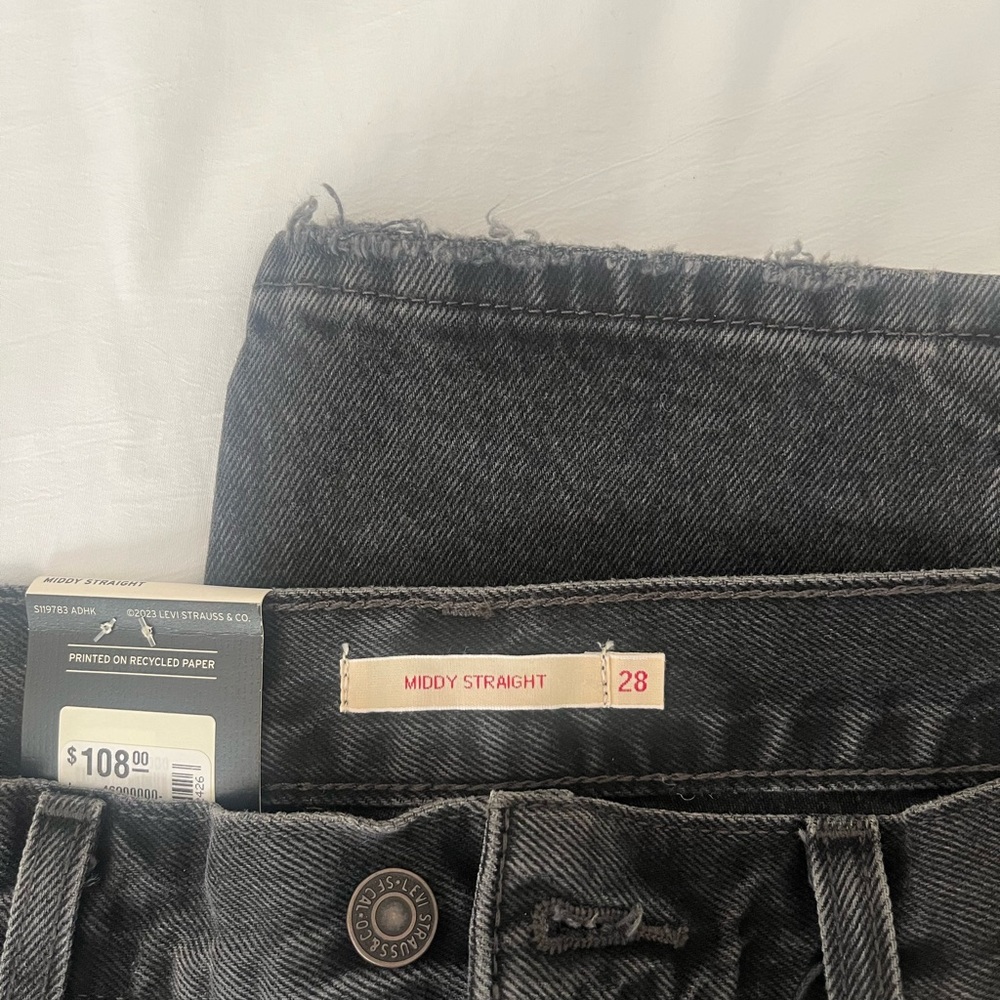 Levi’s Middy Straight - Black